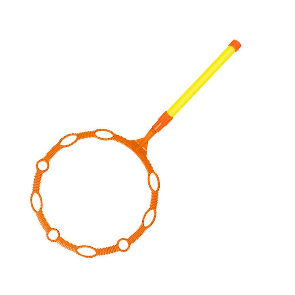 Blow Bubber Large Circle Bubble Ring for Blowing Bubble Orange Outdoor