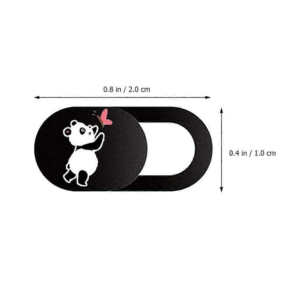 Webcam Cover 6Pcs with Panda Pattern for Protection