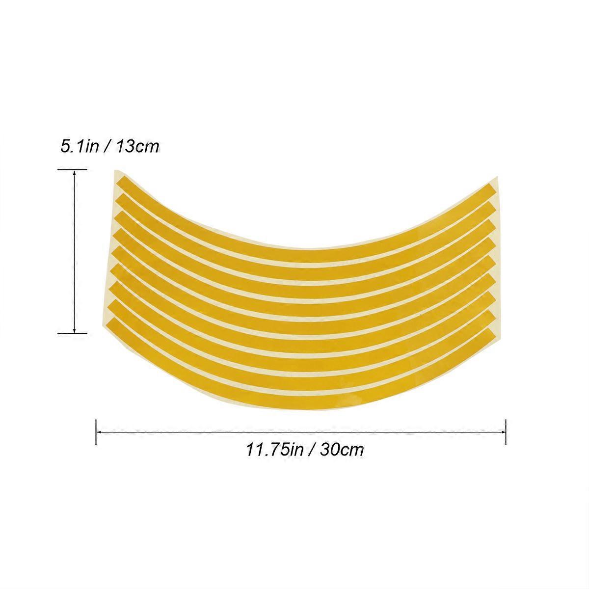 Wheel Reflective Stickers Reflective Rim Tape for Wheels