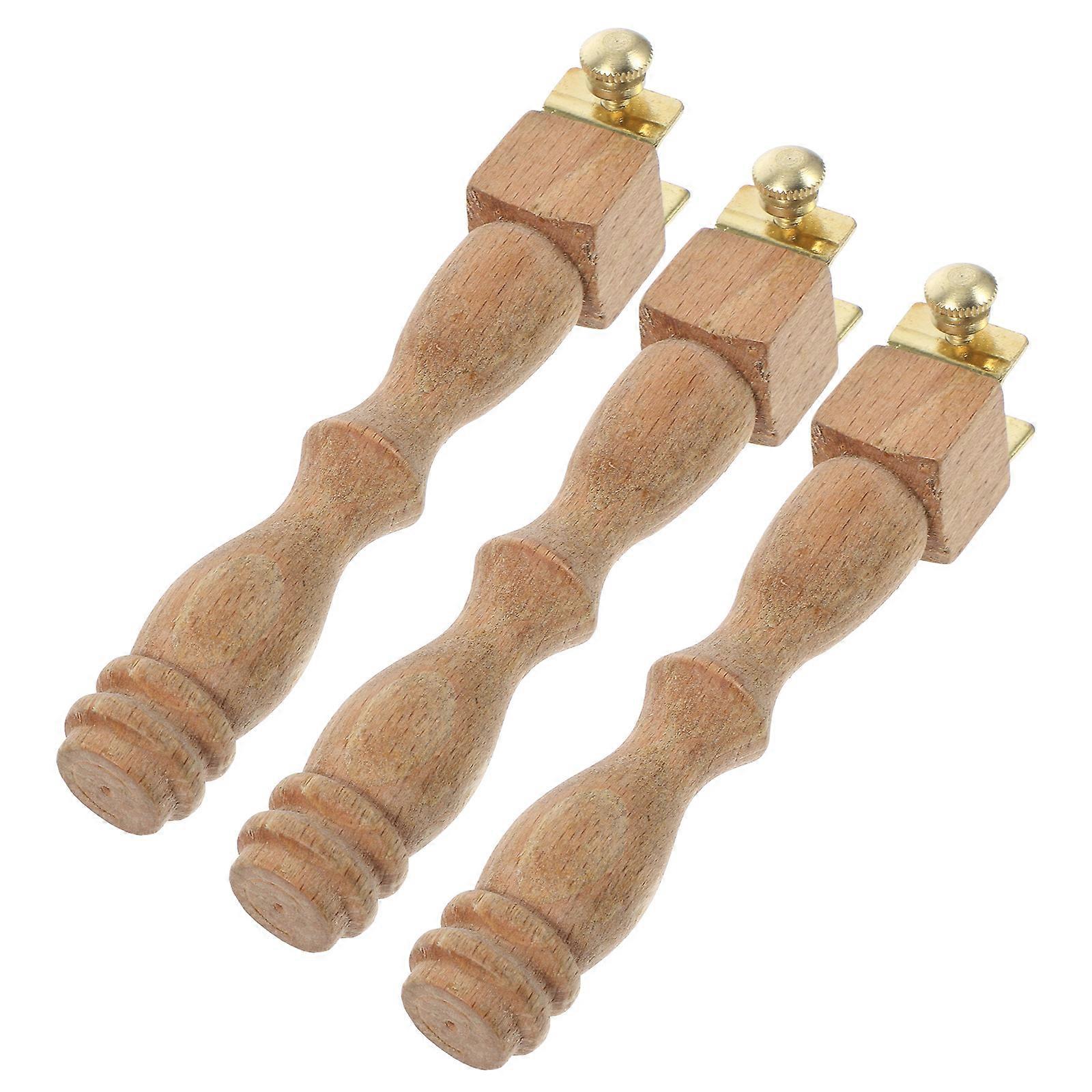 Wood Cross Stitch Rack Embroidery Frame Heightening Tool 3Sets Pack