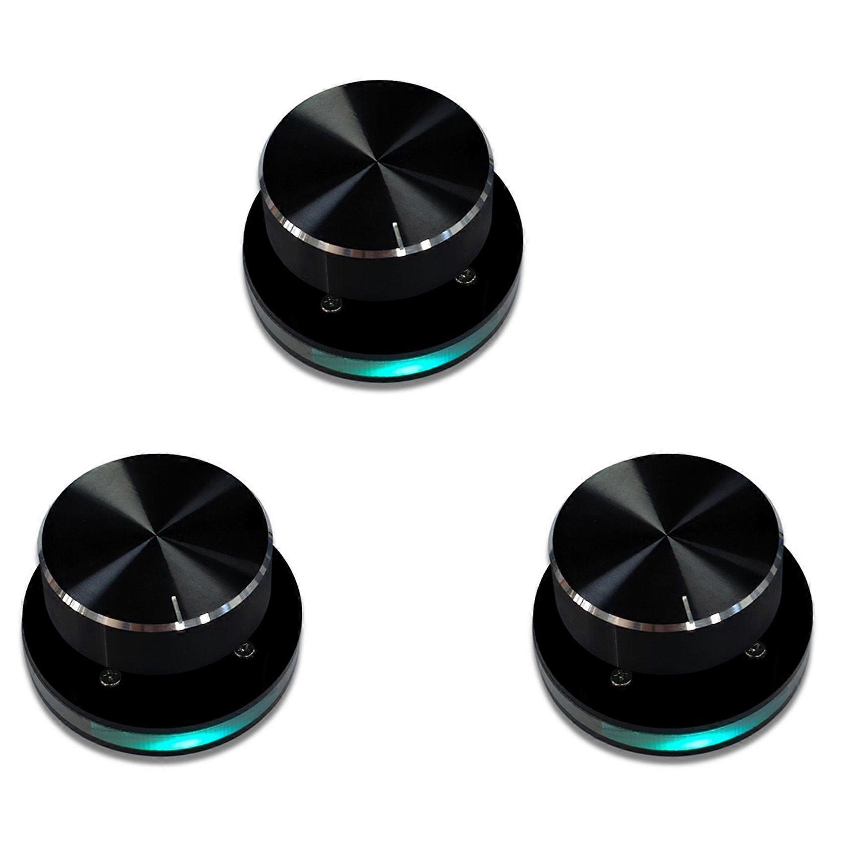 3X USB Volume Controller Computer USB Volume Adjustable Controller Support Shortcut Keys Customizable with RGB