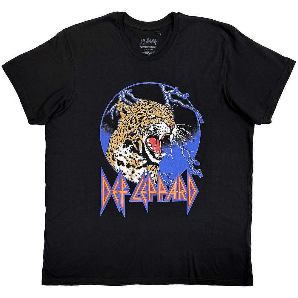 Def Leppard Lightning Leopard T Shirt