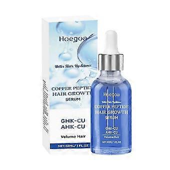 1-3x 10% GHK-CU 5% AHK-CU Kupferpeptid-Serum – Wirksame Haarwuchsbehandlung, reduziert Haarausfall und verdichtet das Haar (30 ml)
