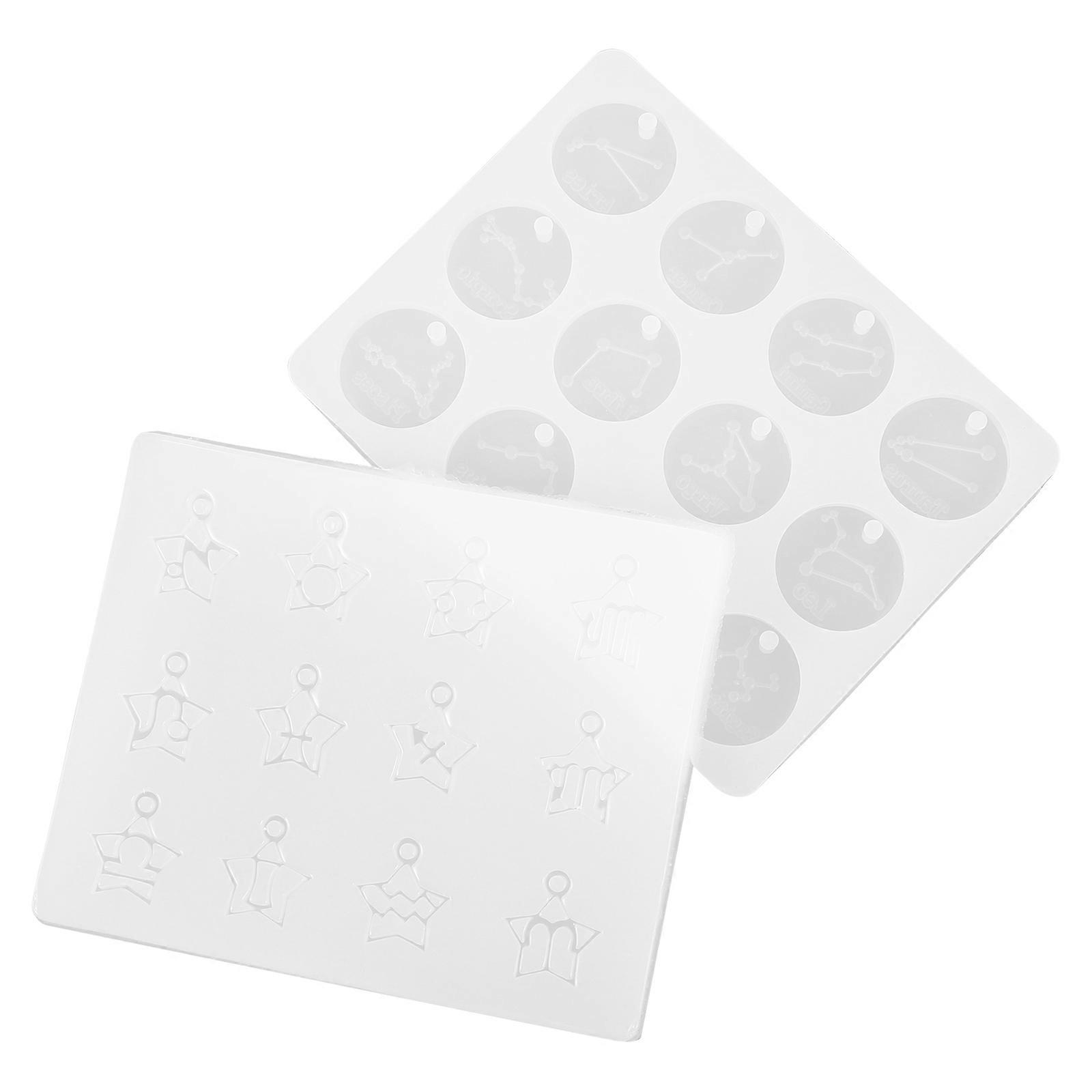 Silicone Mold Casting Mold for DIY Crafts 4Pcs