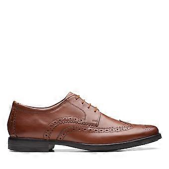 Chaussures Oxford et à lacets Clarks Howard Wing pour hommes adultes