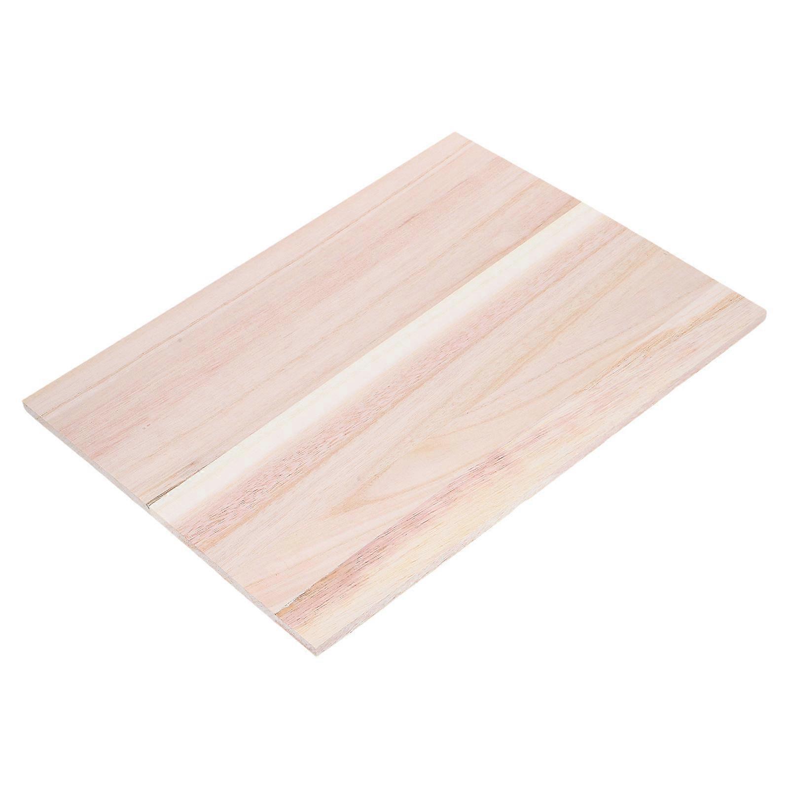 Wood Board Partition Shelf for Wardrobe Storage 3Pcs Solid Rectangular Wood