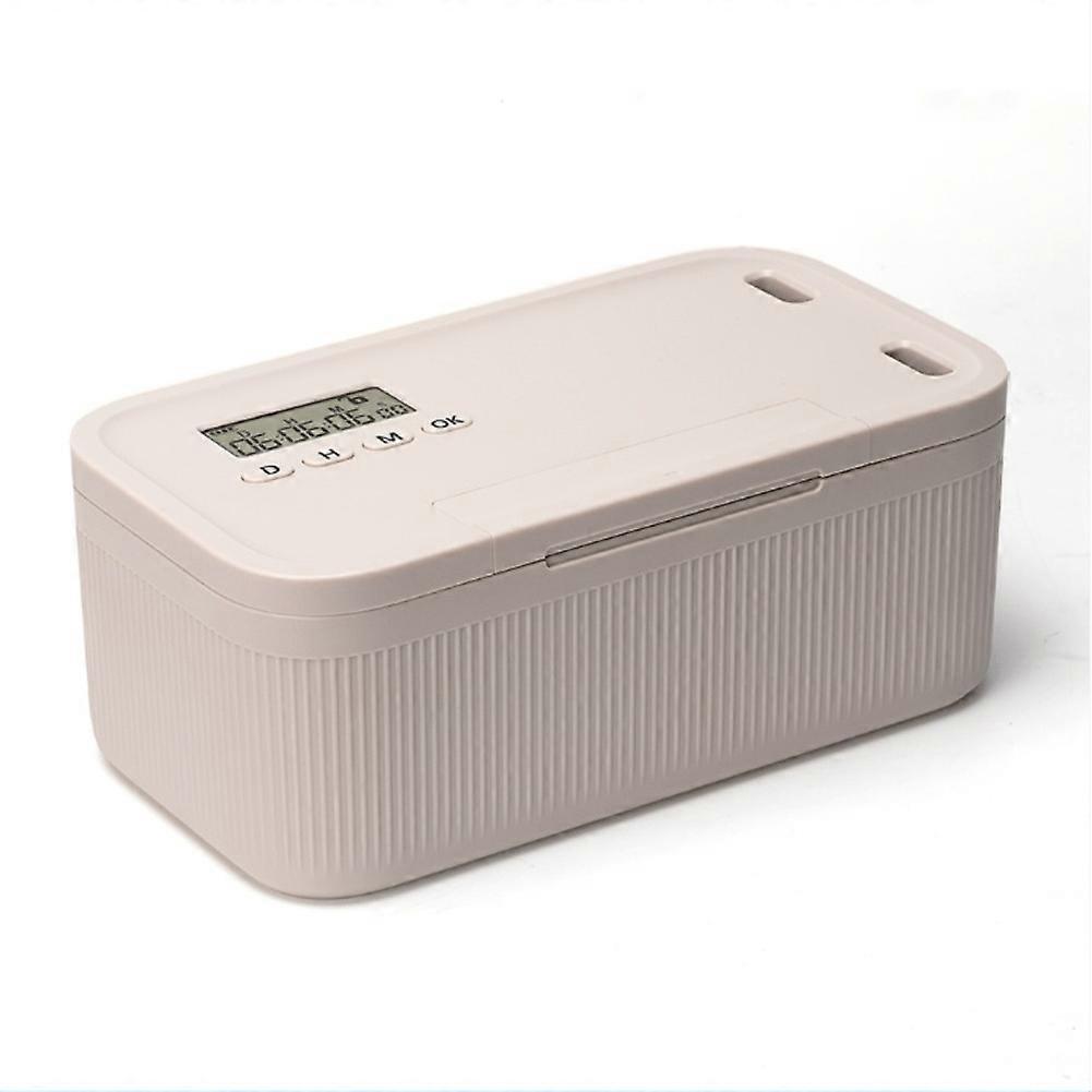 Smart Lock Box with Digital Countdown Timercompatible with Secure Storage ofcompatible with Phones Snacks and Small Electronics Combination Lock