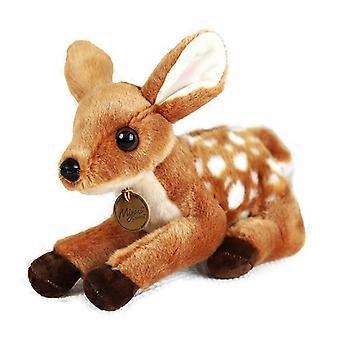 Cartoon Sika Herten Kort Pluche Speelgoed Heldere Kleur Grappige Draagbare Zachte Kids Speelgoed