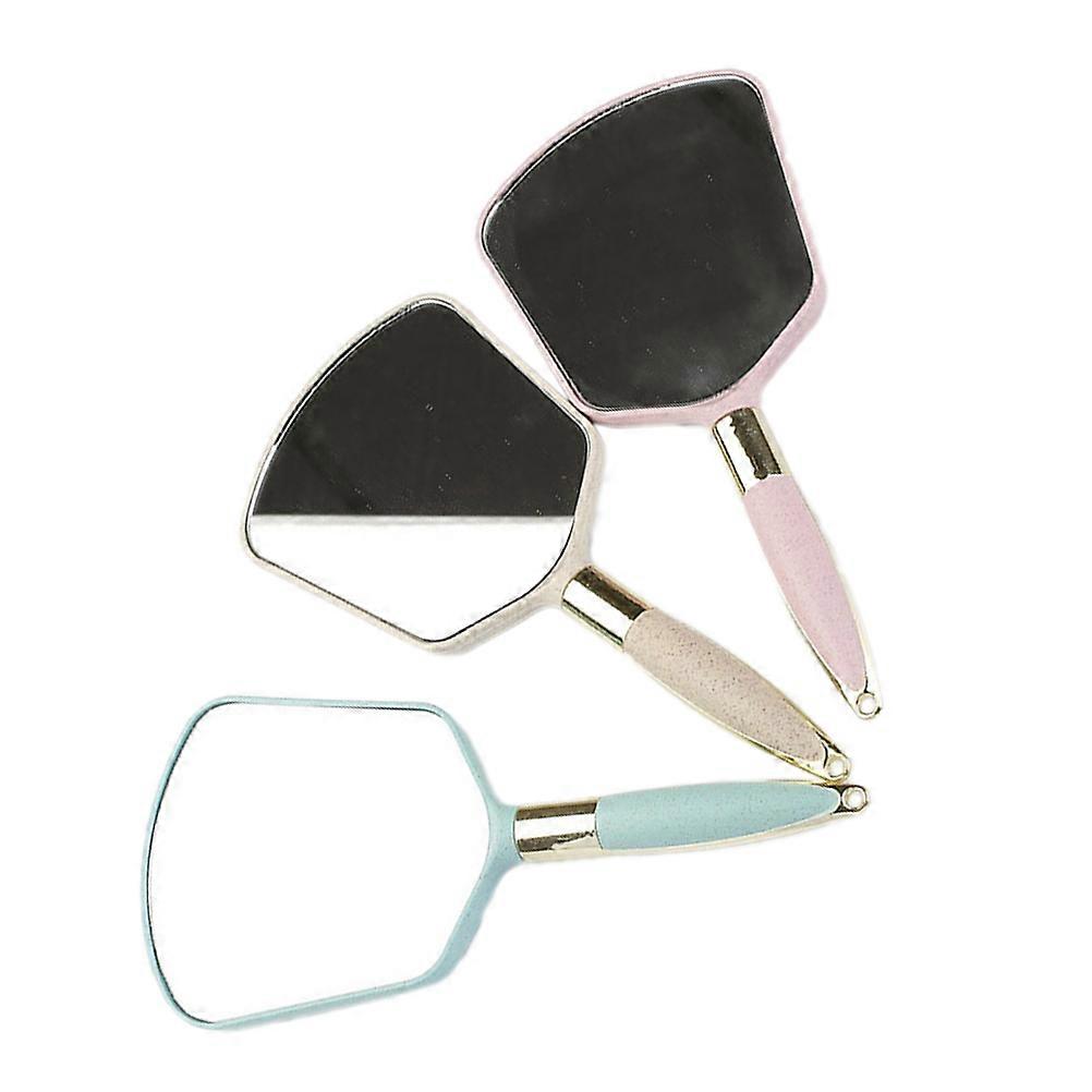 Bathroom Mirror Handheld Mirror for Makeup Use 2Pcs