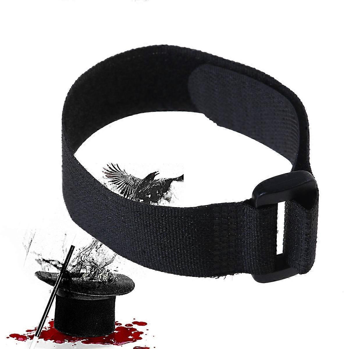Durable Hook and Loop Strap for Binding 5Pcs Black Cable Ties