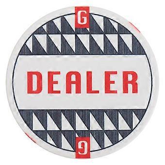 Ceramic Game Marker Poker Accessories Dealer Button for Decoration