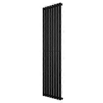 Oval Single Column Radiator 1800 x 480mm Modern Designer Single Panel Central Heating Heater Matt