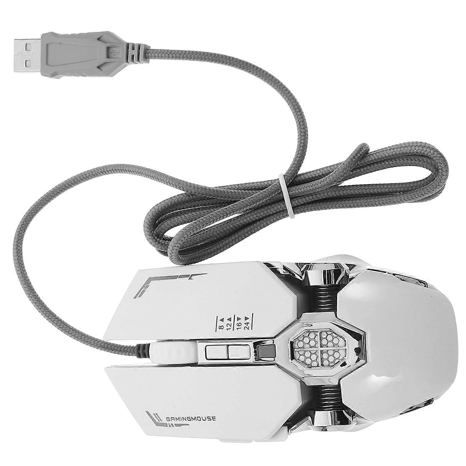 Computer Gaming Mouse Wired Mouse for Computer 1Pcs with Rgb Lighting
