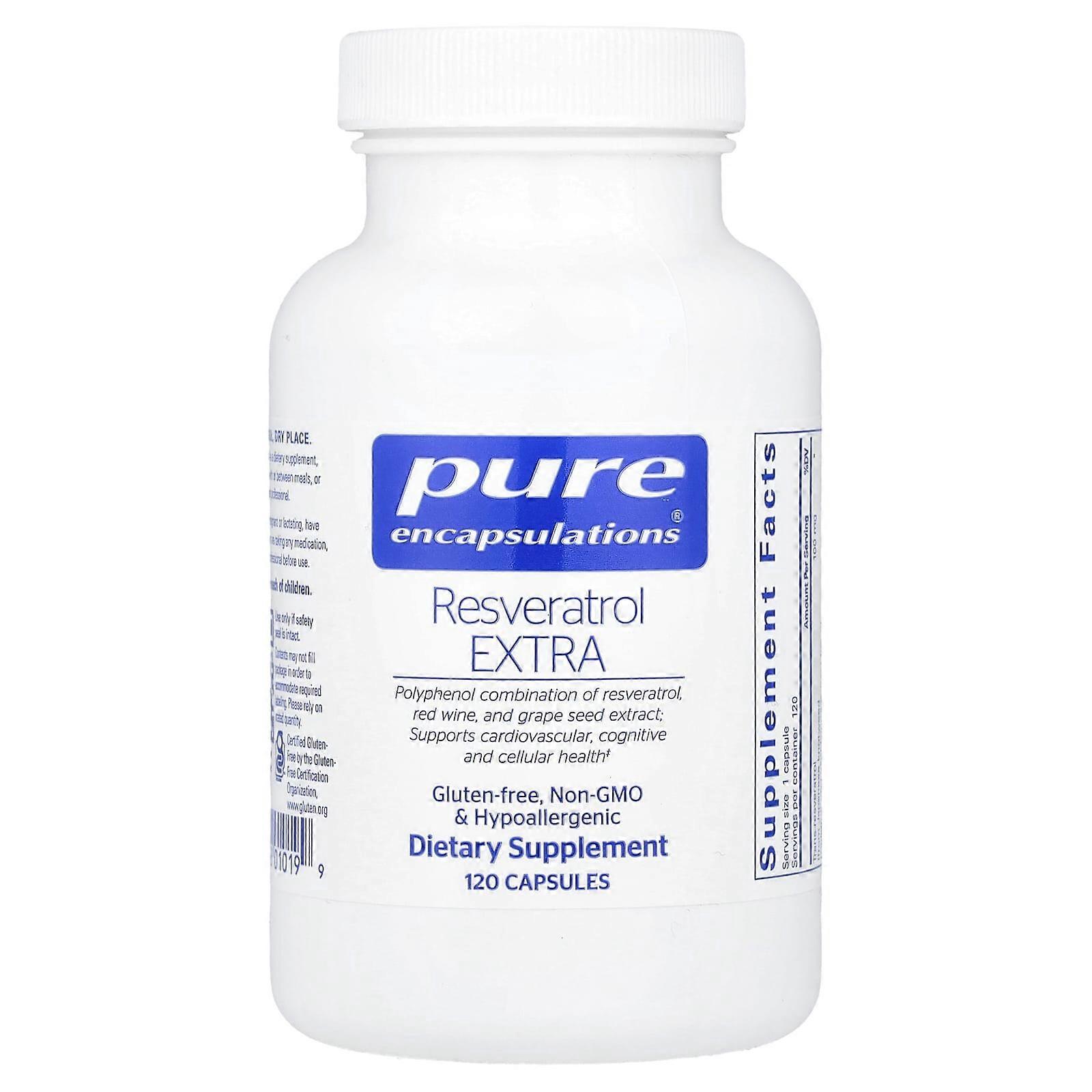 Pure Encapsulations, Resveratrol Extra, 120 Capsules