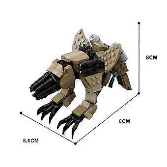Manda War Basilisk Byggeklosser Moc Filmer Forbilde DIY Bursdag Gift Sets Murstein Kids Leker Voksen