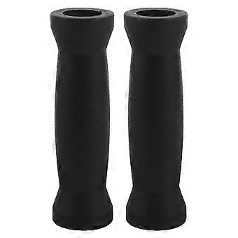 1 Pairs Dumbbell Handle Grips for Weightlifting - Powerlifting PVC Handle Pad - Non-slip Bar Grip for Gym Pull Up Bars Exercise Equipment Training Acc