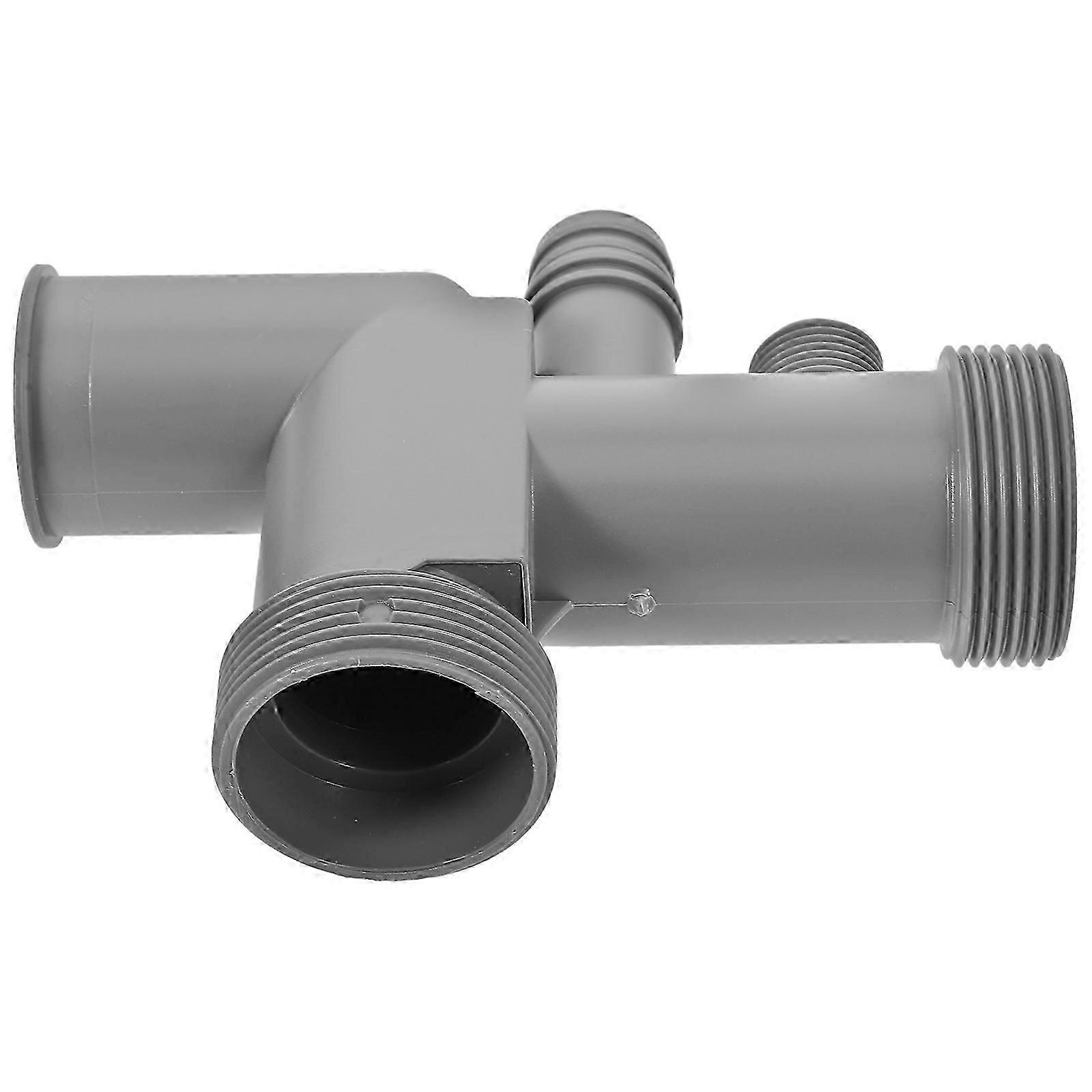 Kitchen Garbage Disposer Connection Pipe | Grey ABS Material | Home Use