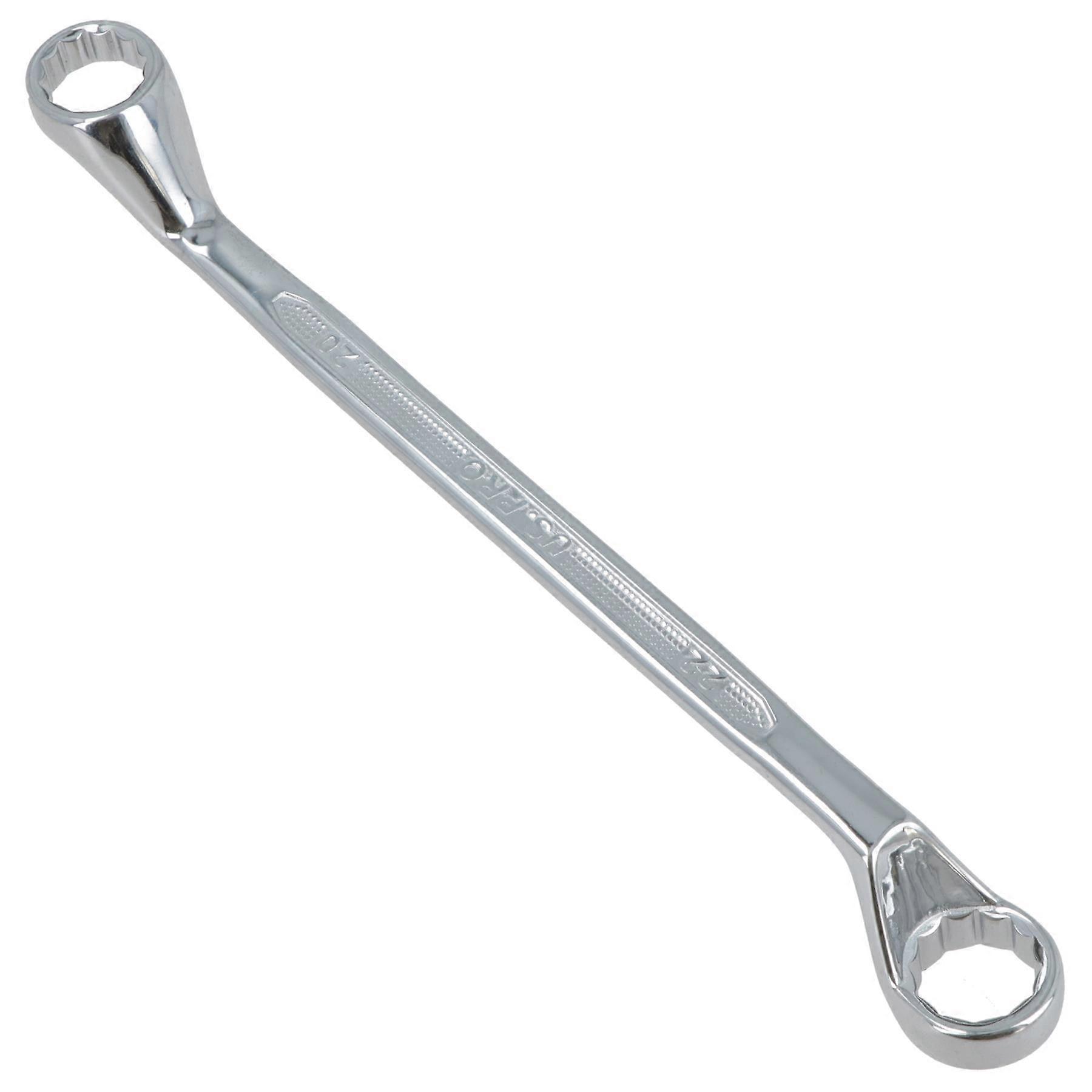 Double Ended Metric 20mm + 22mm Ring Obstruction Spanner Wrench 75 Offset