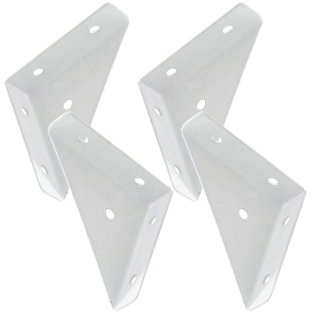 4pcs Triangular Corner Brace Heavy Duty Angle Brackets Corner Braces Joint Angle Braces