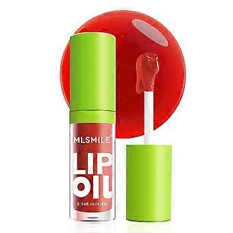 Lip Oil and Hydrating Gloss, Vegan Lightweight Treatment, Clear Plumping Formula with Instant Shine