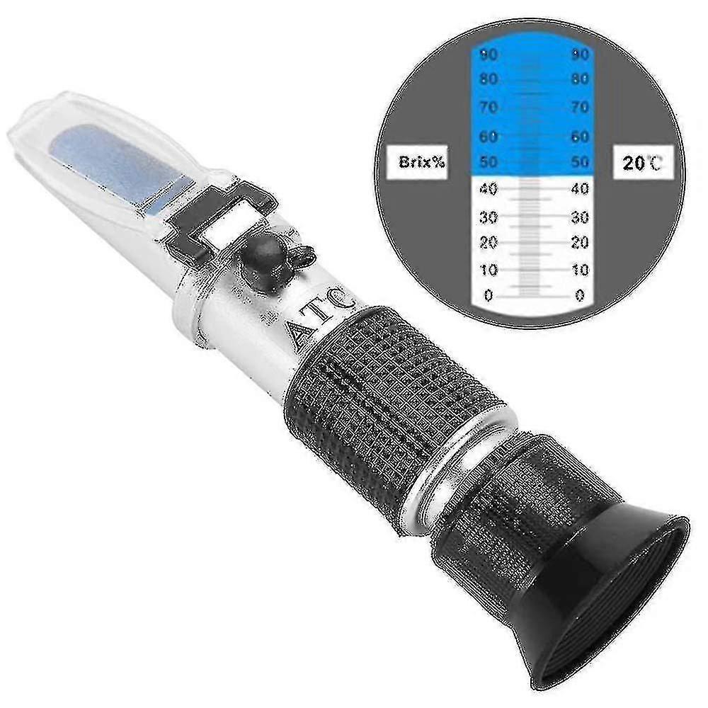 Brix Meter 0-90% Brix Meter Handheld Refractometer Home Measuring