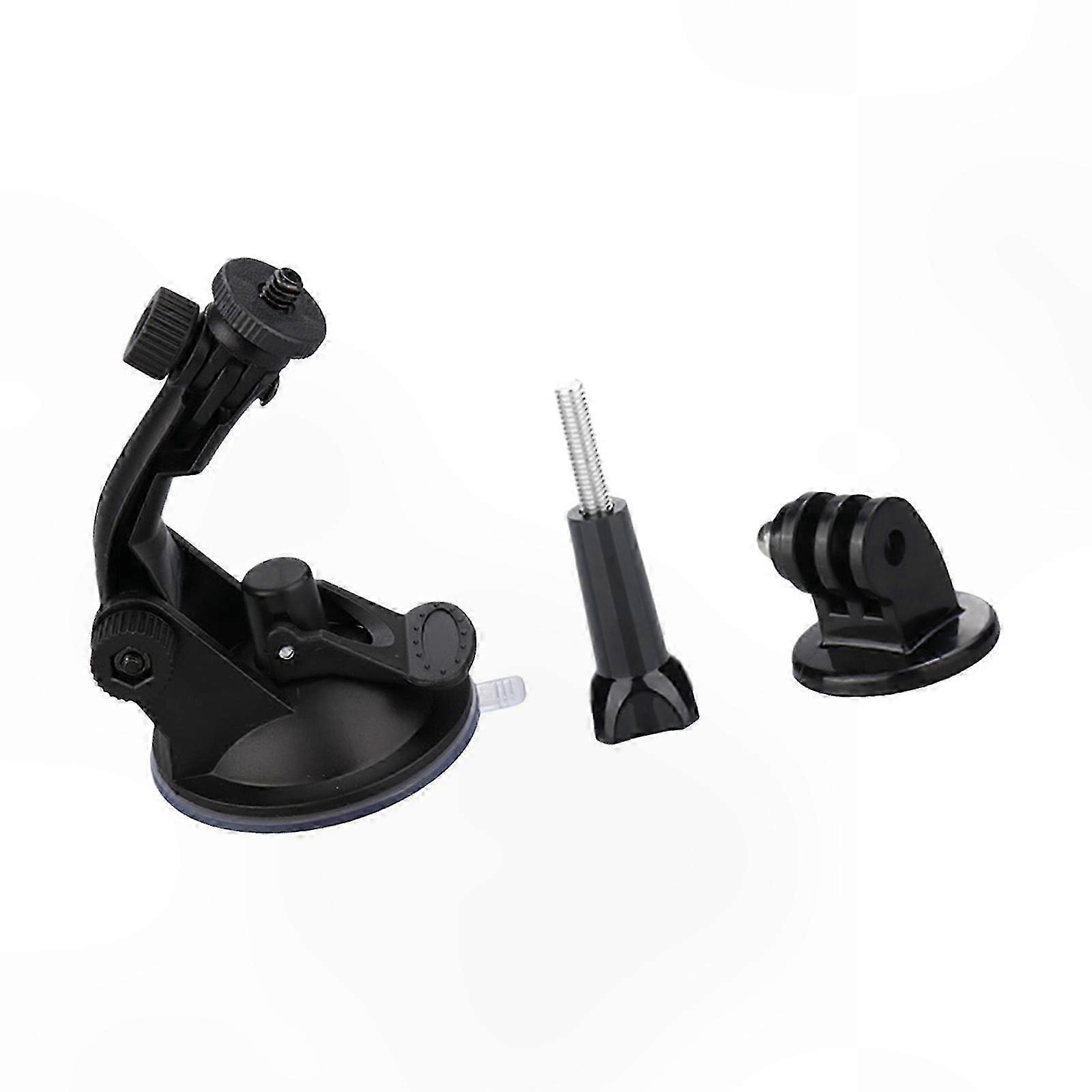 Secure Glass Mount Rotatable Camera Holder for Dashboard Cameras, Multicolor