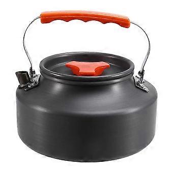 1,1-Liter-Wasserkocher aus Aluminiumlegierung für den Outdoor-Einsatz, tragbar und schnellheizend, geeignet für Camping und Kochen im Freien
