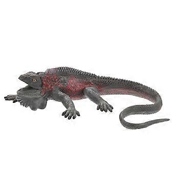 Toy Lizard Plastic Simulation Lizard Model for Decor 2Pcs Detailed Figurines