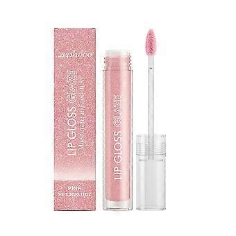 Nude Pink Moisturizing Lip Gloss - Hydrating Plumping Shine with Fine Shimmer for All-Day Comfort and Glow
