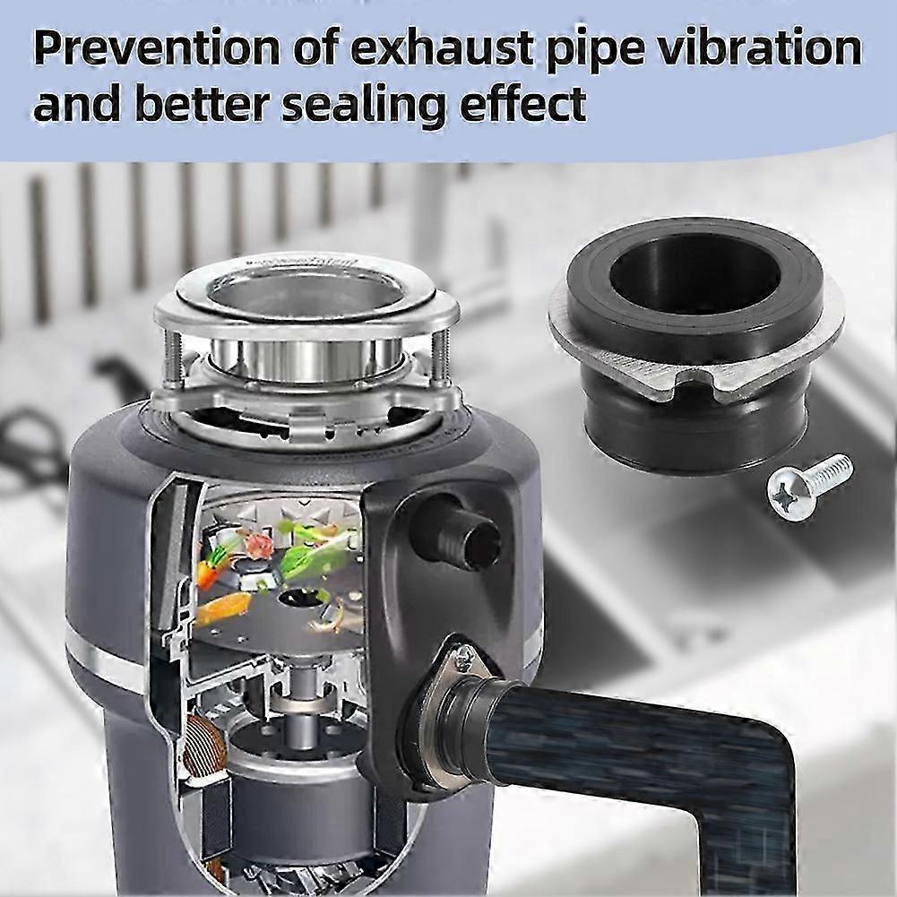 75499 Flex Coupler Garbage Disposal for Insinkerator,Flex Discharge Anti-Vibration Tailpipe Mount Coupling Replace 74085