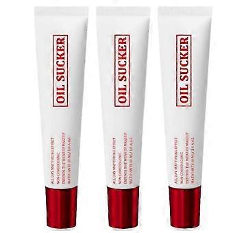 Oil Sucker,Extreme Mattifying Oil Sucker Primer Natural Firming Alkaline Oil Control Primer Long-Lasting Waterproof & Sweatproof