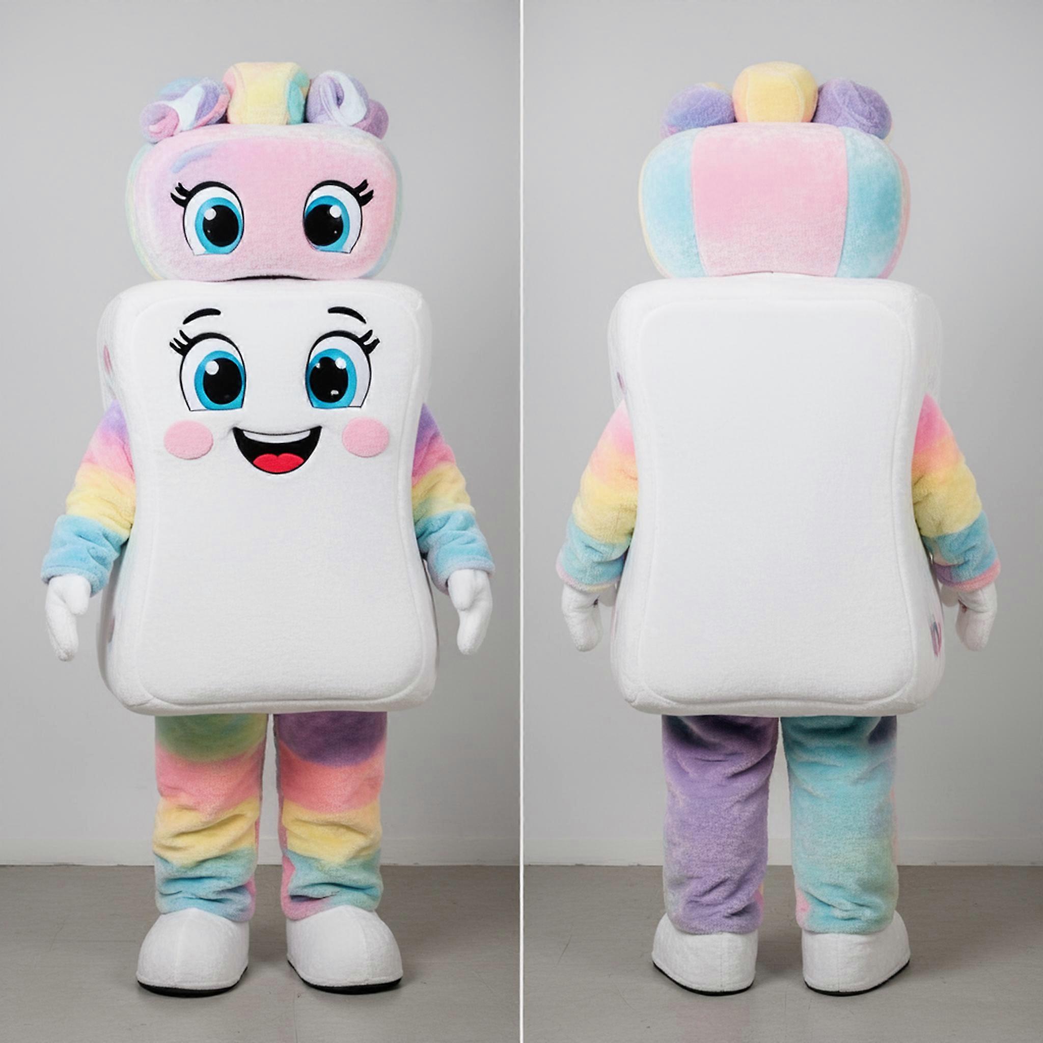 MASTICOT Pastel White Candy Box Mascot