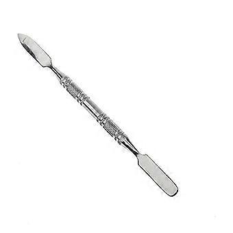 Cosmetic Mixing Spatula for Foundation Made of Stainless Steel Silver