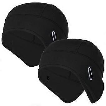Winter Beanies Thermal Cycling Cap Outdoor Under MTB Helmet Liner Fleece Hat Sports Men Bicycle Skiing Running Hiking Skull Caps