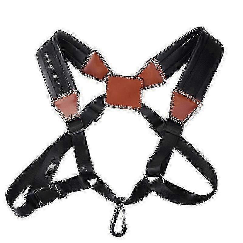 Soft Padded Double-Shoulder Sax Strap