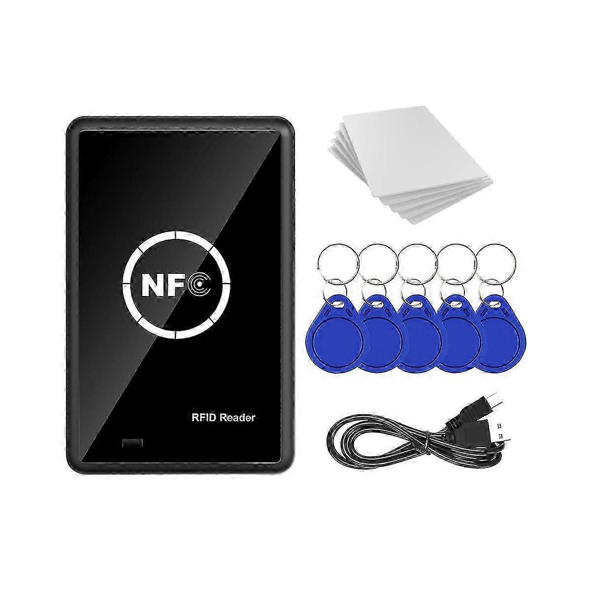 13.56MHz RFID NFC Reader Writer for Key Fob & Smart Card, Encrypted Program