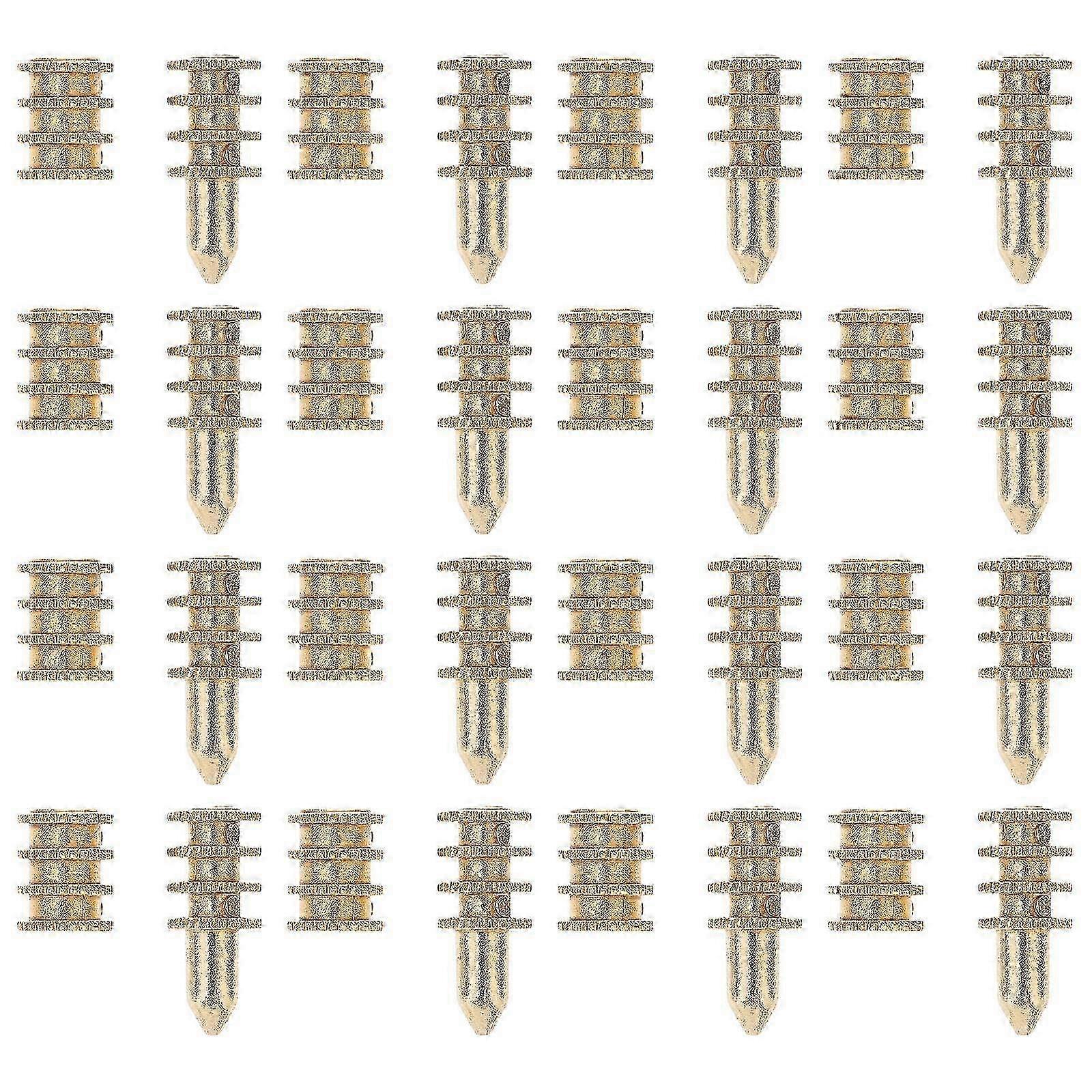 Sturdy Table Leaf Alignment Pins Zinc Alloy 20Pcs compatible with Secure Support