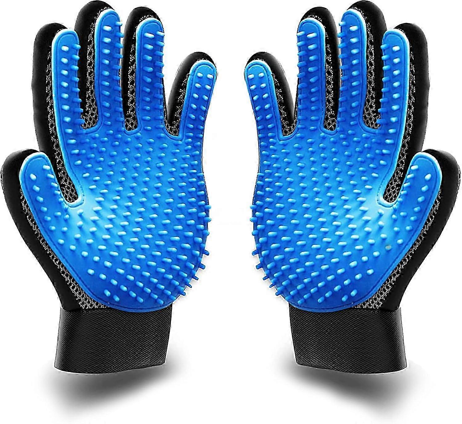 260-Tip Silicone Pet Grooming Gloves