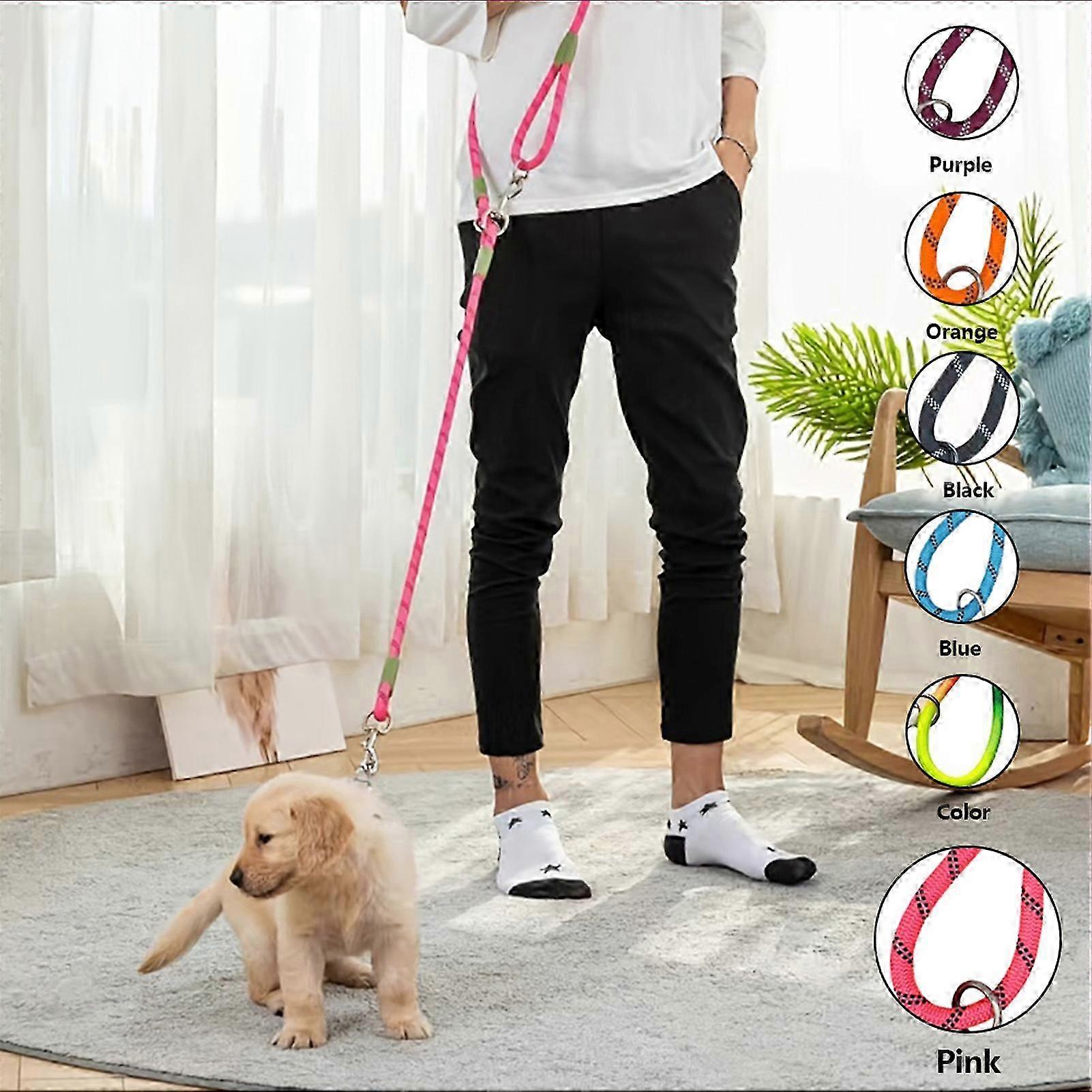Hands-Free Adjustable Nylon Dog Leash