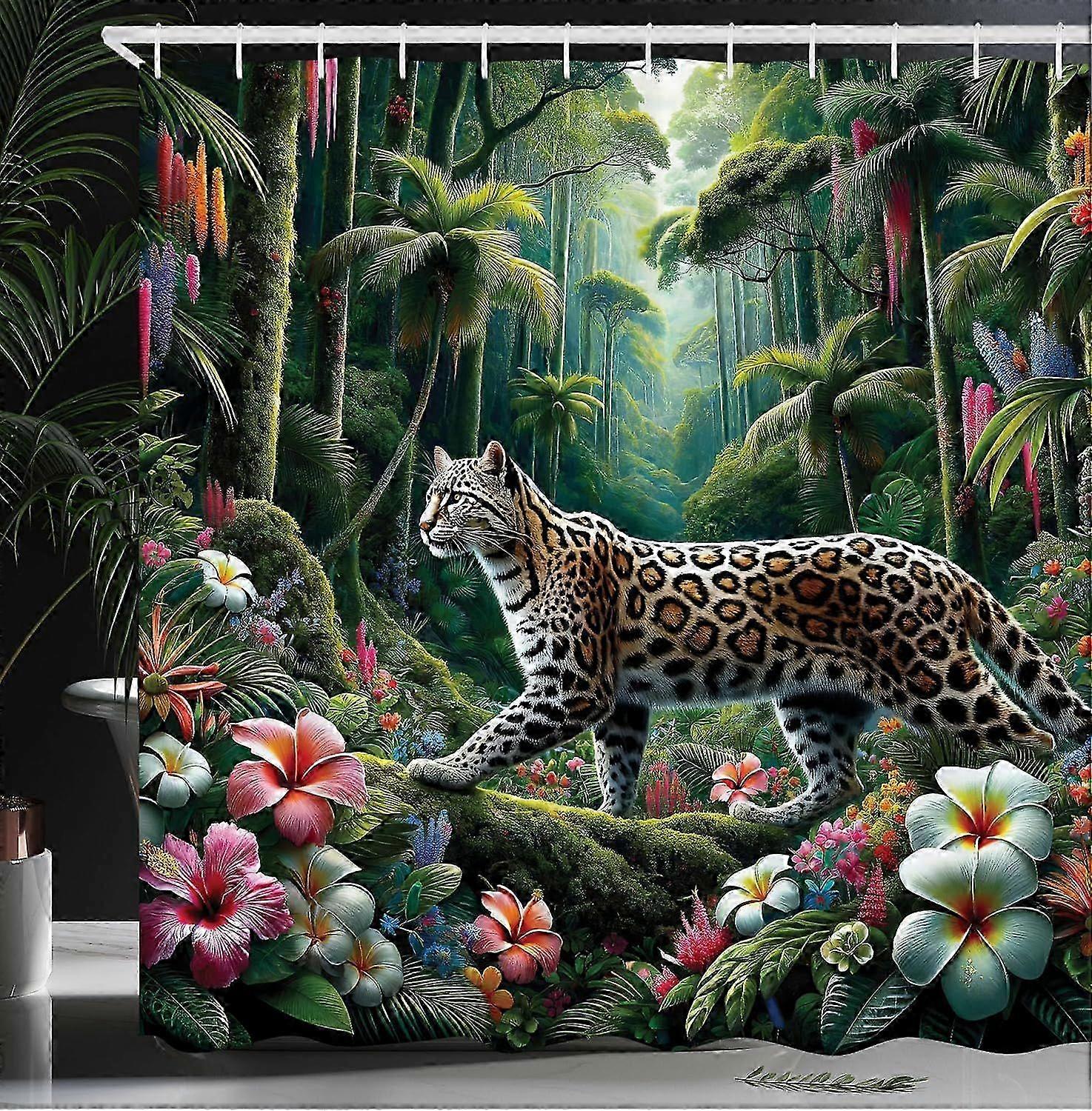 Waterproof Polyester Shower Curtain