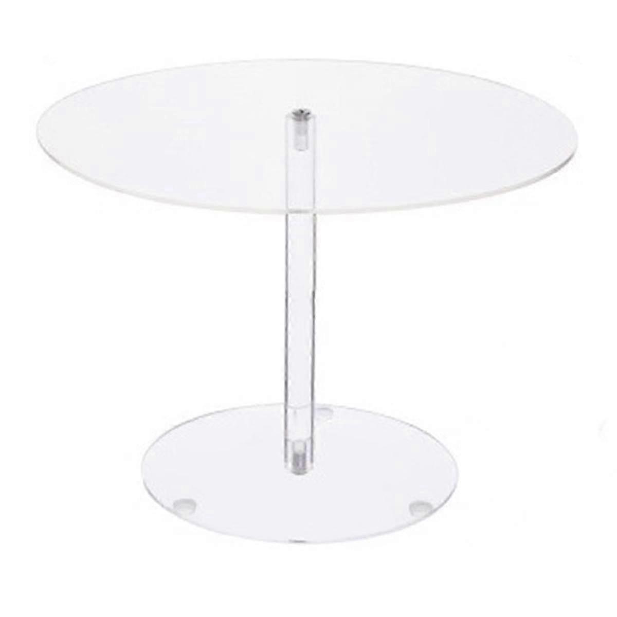 20cm Fillable Acrylic Cake Stand