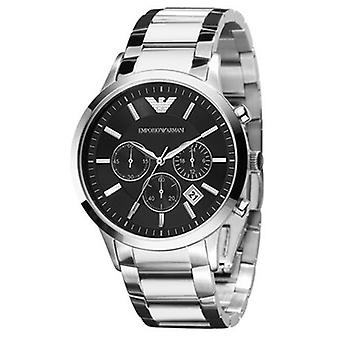 Armani Renate Quartz Analog Man Watch with AR2434 Stainless Steel Bracelet