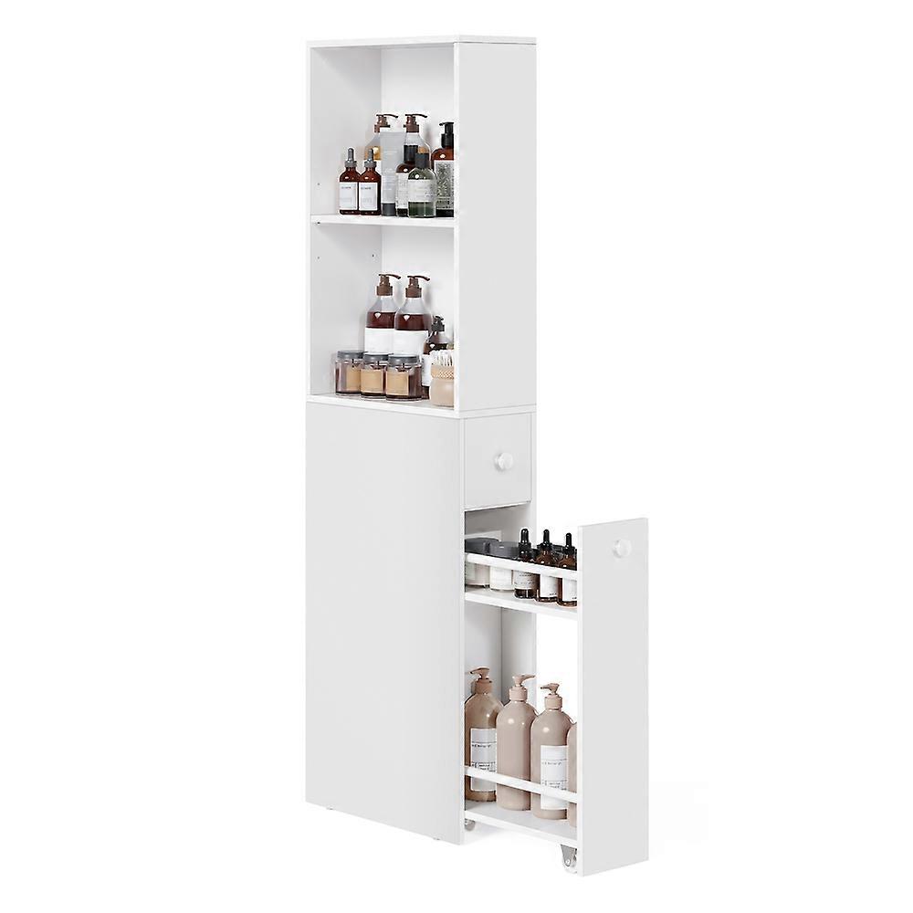 Freestanding Cabinet with Storage Drawers and Adjustable