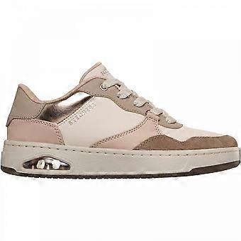 Women's Skechers UNO CTL - Subtle Shimmer | Taupe/Multi | Womens Lace Up Trainers