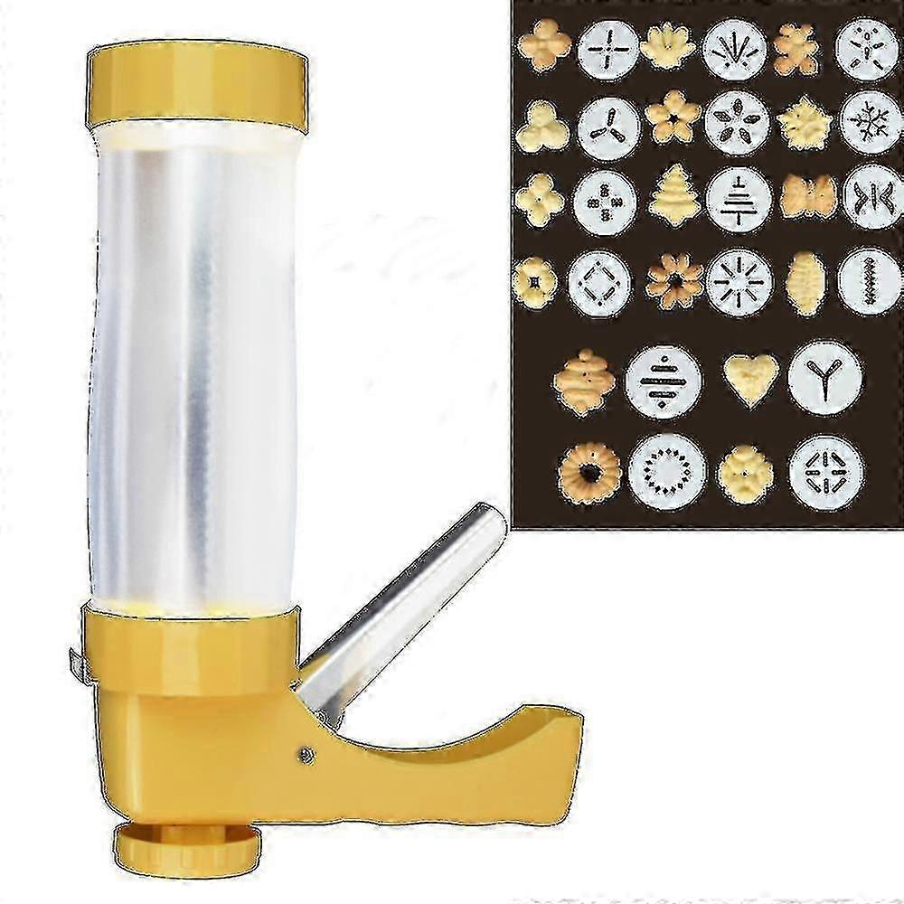 Cookie Decoration Tool Set - Biscuit Cake Making & Extruder Press Machine Kit