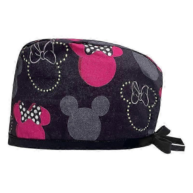 Breathable Cotton Scrub Hat Tie-Back