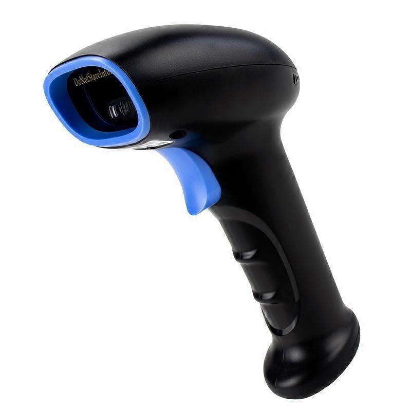 1D Barcode Scanner Device NETUM K3 Wired Red