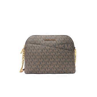 Michael Kors Jet Set Medium X Dome PVC Crossbody Bag