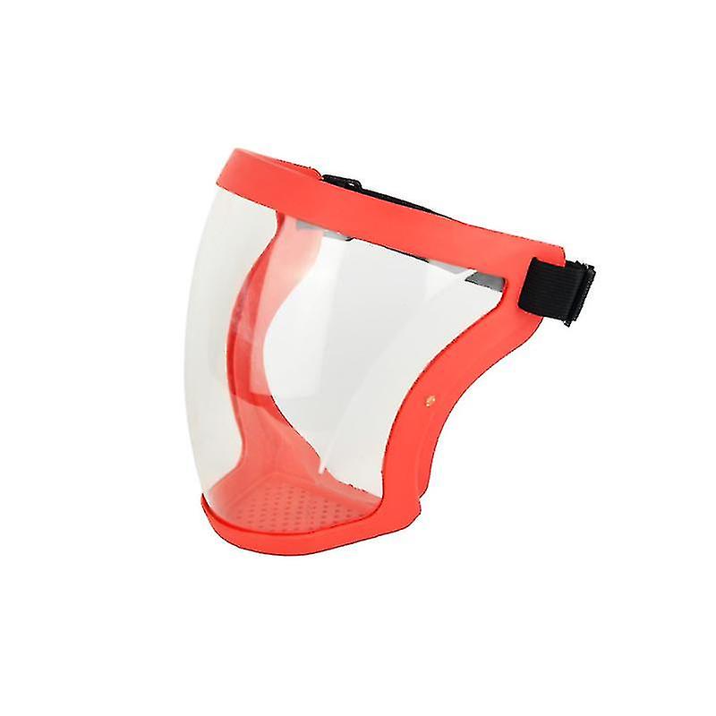 Πλήρες πρόσωπο προστατευτική ασπίδα visor HD διαφανής πλήρης μάσκα προσώπου σαφής ψεκασμός splash απόδειξη αναπνεύσιμη κάλυψη