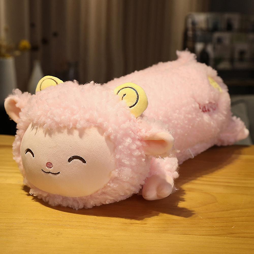 Lamb Plush Hugging Pillow Anti-wrinkle Plush Material Gift For Christmas Birthday
